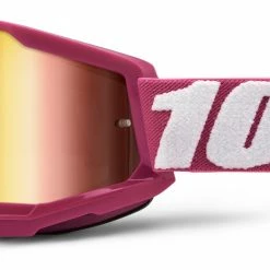 100% Youth Strata 2 Goggles - Mirrored Lens -Cheap Kids Motorcycle Gear Store 100 youth strata2 goggles mirrored lens