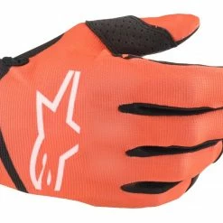 Alpinestars Radar Youth Gloves -Cheap Kids Motorcycle Gear Store alpinestars radar youth gloves orange black 2