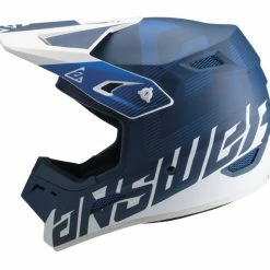 Answer Youth AR1 V2 Bold Helmet -Cheap Kids Motorcycle Gear Store answer ar1 v2 bold helmet blue white 1