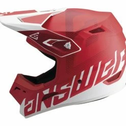 Answer Youth AR1 V2 Bold Helmet -Cheap Kids Motorcycle Gear Store answer ar1 v2 bold helmet red white 1