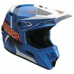 Answer Youth AR1 Vendetta Helmet -Cheap Kids Motorcycle Gear Store answer ar1 vendetta helmet blue white orange