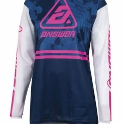 Answer Youth A23 Arkon Trials Jersey -Cheap Kids Motorcycle Gear Store answer youth a23 arkon trials jersey blue white pink