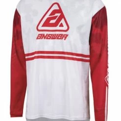 Answer Youth A23 Arkon Trials Jersey -Cheap Kids Motorcycle Gear Store answer youth a23 arkon trials jersey red white