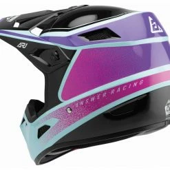Answer Youth AR1 Vivid Helmet -Cheap Kids Motorcycle Gear Store answer youth ar1 vivid helmet purple rhodamine red seafoam 2