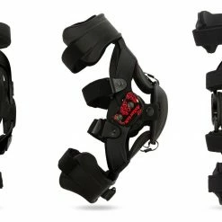 Asterisk Youth Cell Knee Braces -Cheap Kids Motorcycle Gear Store asterisk youth cell knee brace black 2