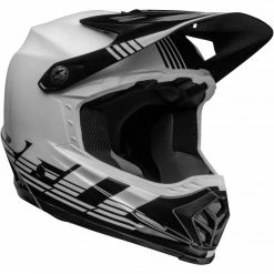 Bell Helmets Bell Helmets Bell Youth Moto-9 MIPS Louver Helmet -Cheap Kids Motorcycle Gear Store bell helmets moto9 ythmi louver bk wh y blackwhite 2