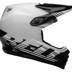 Bell Helmets Bell Helmets Bell Youth Moto-9 MIPS Louver Helmet -Cheap Kids Motorcycle Gear Store bell helmets moto9 ythmi louver bk wh y blackwhite 3