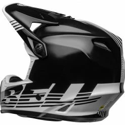 Bell Helmets Bell Helmets Bell Youth Moto-9 MIPS Louver Helmet -Cheap Kids Motorcycle Gear Store bell helmets moto9 ythmi louver bk wh y blackwhite 6