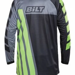 BILT Amped Evo Youth Jersey -Cheap Kids Motorcycle Gear Store bilt amped evo jersey black green 2