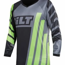 BILT Amped Evo Youth Jersey -Cheap Kids Motorcycle Gear Store bilt amped evo jersey black green
