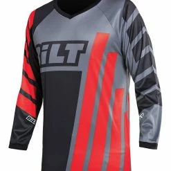 BILT Amped Evo Youth Jersey -Cheap Kids Motorcycle Gear Store bilt amped evo jersey black red