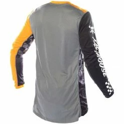 Fasthouse Grindhouse Youth Alpha Jersey -Cheap Kids Motorcycle Gear Store fasthouse grindhouse youth alpha jersey black amber 1