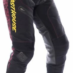 Fasthouse Youth Girl's Elrod Golden Pants -Cheap Kids Motorcycle Gear Store fasthouse youth girls elrod golden pants black 2
