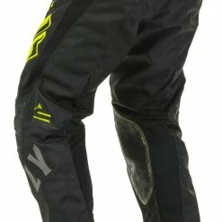 Fly Racing Dirt Youth Kinetic K220 Pants -Cheap Kids Motorcycle Gear Store fly racing dirt kinetic k220 pants black grey hi viz 2