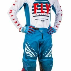 Fly Racing Dirt Youth Kinetic K220 Pants -Cheap Kids Motorcycle Gear Store fly racing dirt kinetic k220 pants blue white red 3