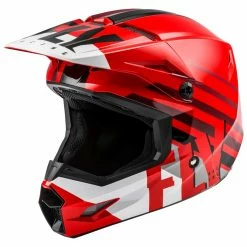 Fly Racing Dirt Fly Racing Dirt Fly Racing Youth Kinetic Thrive Helmet -Cheap Kids Motorcycle Gear Store fly racing dirt kinetic thrive helmet red white black
