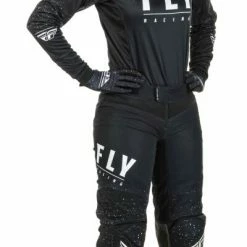 Fly Racing Dirt Fly Racing Dirt Fly Racing Lite Girl's Pants -Cheap Kids Motorcycle Gear Store fly racing dirt lite womens pants black white 3