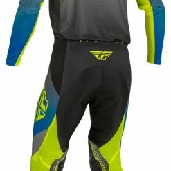 Fly Racing Dirt Fly Racing Dirt Fly Racing Lite Youth Jersey -Cheap Kids Motorcycle Gear Store fly racing lite jersey grey blue hi viz yellow 3 scaled