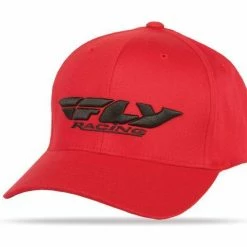 Fly Racing Dirt Fly Racing Dirt Fly Racing Youth Podium Hat -Cheap Kids Motorcycle Gear Store fly racing podium hat yth red