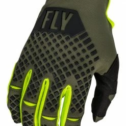 Fly Racing Dirt Fly Racing Dirt Fly Racing Youth Kinetic Gloves -Cheap Kids Motorcycle Gear Store fly racing youth kinetic khaos gloves grey black 4