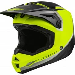 Fly Racing Dirt Fly Racing Dirt Fly Racing Youth Kinetic Vision Helmet -Cheap Kids Motorcycle Gear Store fly racing youth kinetic vision helmet hi viz black scaled