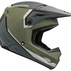 Fly Racing Dirt Fly Racing Dirt Fly Racing Youth Kinetic Vision Helmet -Cheap Kids Motorcycle Gear Store fly racing youth kinetic vision helmet matte olive grey 1 scaled