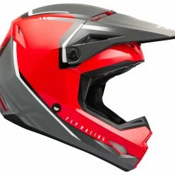 Fly Racing Dirt Fly Racing Dirt Fly Racing Youth Kinetic Vision Helmet -Cheap Kids Motorcycle Gear Store fly racing youth kinetic vision helmet red grey 1 scaled