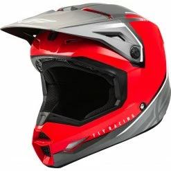 Fly Racing Dirt Fly Racing Dirt Fly Racing Youth Kinetic Vision Helmet -Cheap Kids Motorcycle Gear Store fly racing youth kinetic vision helmet red grey scaled