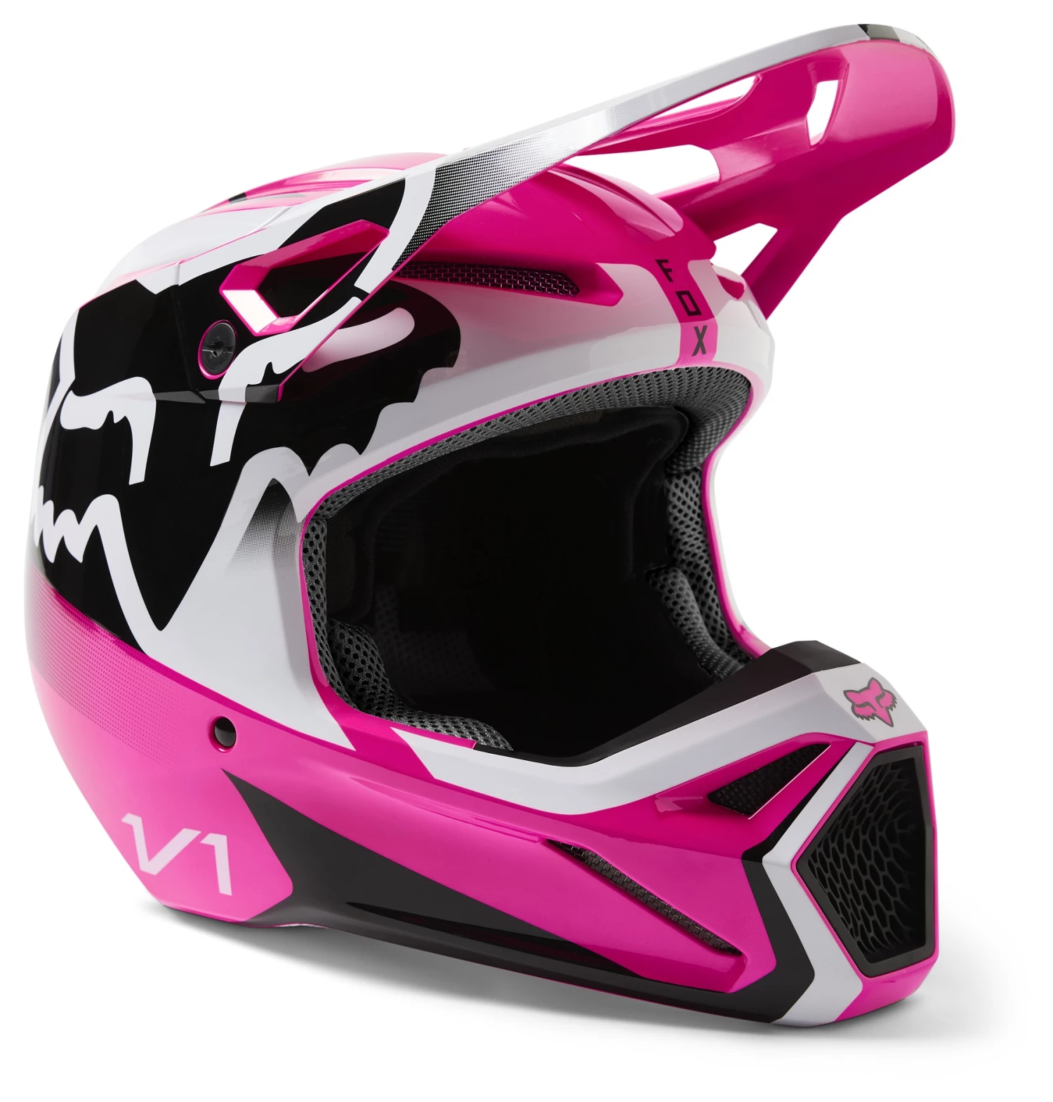 Fox Racing Youth V1 Leed Helmet 2 Fox Racing Youth V1 Leed Helmet - Image 2