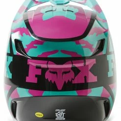 Fox Racing Youth V1 Nuklr Helmet -Cheap Kids Motorcycle Gear Store fox racing v1 nuklr helmet 7
