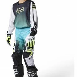 Fox Racing Youth 180 Leed Pants -Cheap Kids Motorcycle Gear Store fox racing youth180 leed pants teal 1