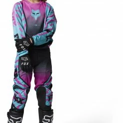 Fox Racing Youth 180 Nuklr Pants -Cheap Kids Motorcycle Gear Store fox racing youth180 toxsyk pants teal 1