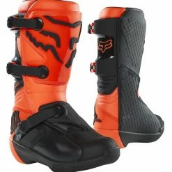 Fox Racing Youth Comp Boots -Cheap Kids Motorcycle Gear Store fox racing youth comp boots orange