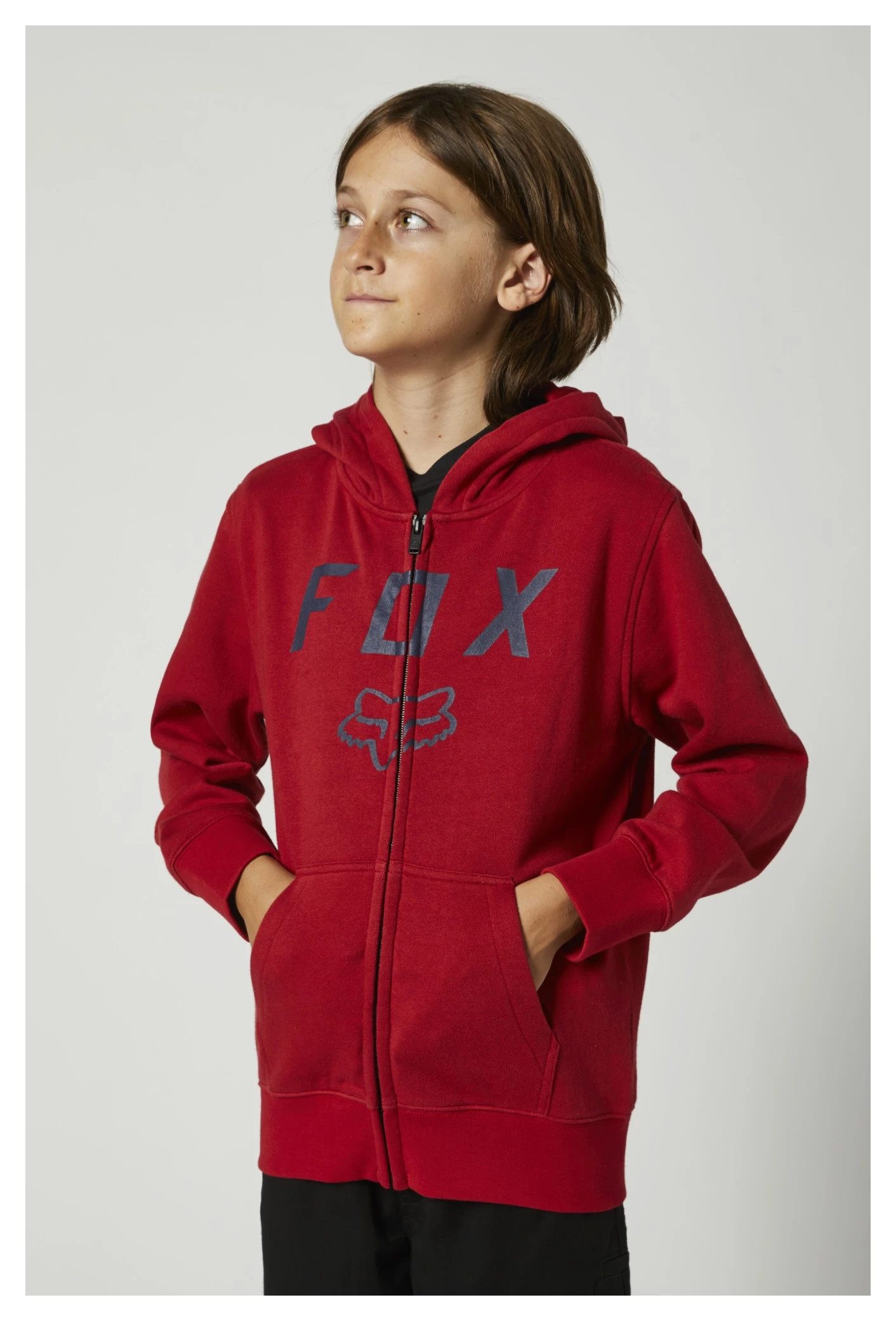 Fox Racing Youth Legacy Moth Zip Hoody 1 Fox Racing Youth Legacy Moth Zip Hoody