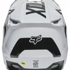 Fox Racing Youth V1 Lux Helmet -Cheap Kids Motorcycle Gear Store fox racing youth v1 lux helmet black white 3