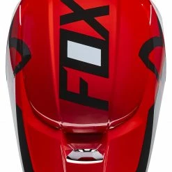 Fox Racing Youth V1 Lux Helmet -Cheap Kids Motorcycle Gear Store fox racing youth v1 lux helmet flo red 4