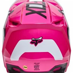 Fox Racing Youth V1 Lux Helmet -Cheap Kids Motorcycle Gear Store fox racing youth v1 lux helmet pink 3