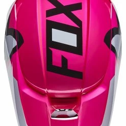 Fox Racing Youth V1 Lux Helmet -Cheap Kids Motorcycle Gear Store fox racing youth v1 lux helmet pink 4