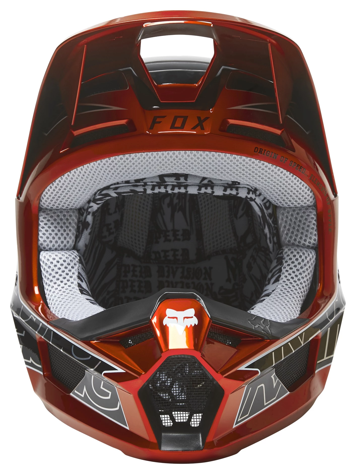 Fox Racing Youth V1 Peril Helmet 2 Fox Racing Youth V1 Peril Helmet - Image 2