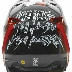 Fox Racing Youth V1 Peril Helmet 8 Fox Racing Youth V1 Peril Helmet -Cheap Kids Motorcycle Gear Store fox racing youth v1 peril helmet flo red 3