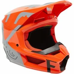 Fox Racing Youth V1 Skew Helmet -Cheap Kids Motorcycle Gear Store fox racing youth v1 skew helmet 5