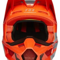 Fox Racing Youth V1 Skew Helmet -Cheap Kids Motorcycle Gear Store fox racing youth v1 skew helmet 6
