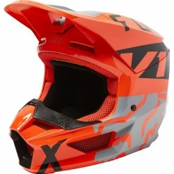 Fox Racing Youth V1 Skew Helmet -Cheap Kids Motorcycle Gear Store fox racing youth v1 skew helmet 7
