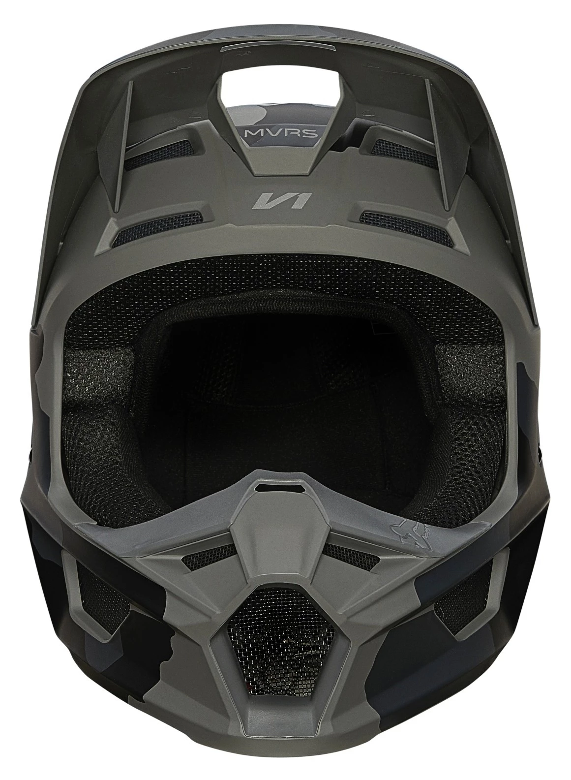 Fox Racing Youth V1 Trev Helmet Black/Grey / Youth LG [Open Box] - Image 4