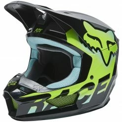 Fox Racing Youth V1 Trice Helmet 7 Fox Racing Youth V1 Trice Helmet -Cheap Kids Motorcycle Gear Store fox racing youth v1 trice helmet teal 2