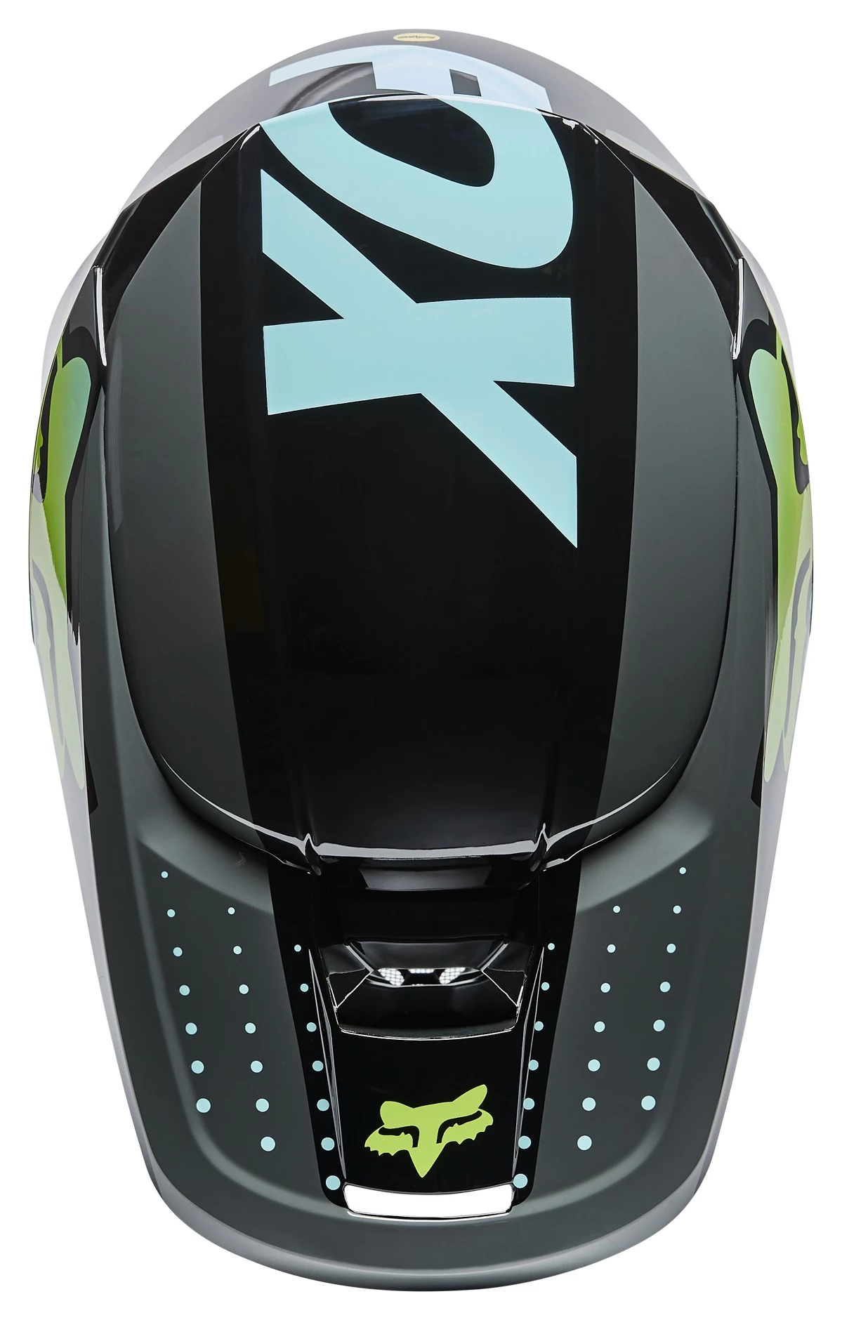 Fox Racing Youth V1 Trice Helmet 5 Fox Racing Youth V1 Trice Helmet - Image 5