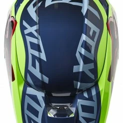 Fox Racing Youth V1 VENZ Helmet 14 Fox Racing Youth V1 VENZ Helmet -Cheap Kids Motorcycle Gear Store fox racing youth v1 venz helmet dark indigo 4
