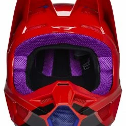 Fox Racing Youth V1 VENZ Helmet 16 Fox Racing Youth V1 VENZ Helmet -Cheap Kids Motorcycle Gear Store fox racing youth v1 venz helmet flo red 1
