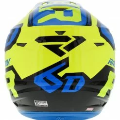 FXR 6D ATR-2 Youth Helmet -Cheap Kids Motorcycle Gear Store fxr6 datr2 youth helmet hi viz yellow blue black 2