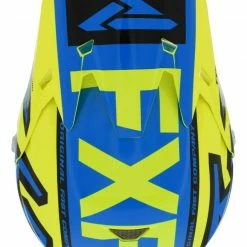 FXR 6D ATR-2 Youth Helmet -Cheap Kids Motorcycle Gear Store fxr6 datr2 youth helmet hi viz yellow blue black 4
